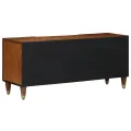 Meuble TV 105x33x46 cm en bois de manguier massif