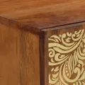 Meuble TV 105x33x46 cm en bois de manguier massif