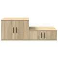 Armoire de rangement  Chêne Sonoma 103x41x40 cm en bois reconstitué