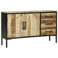 Buffet 110x30x70 cm en Bois de Manguier Massif