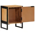 Table de Chevet 40x30x50 cm Bois Massif Acacia