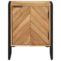 Table de Chevet 40x30x50 cm Bois Massif Acacia