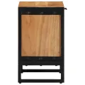 Table de Chevet 40x30x50 cm Bois Massif Acacia