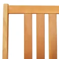 Banc de jardin pliant 80x46x85 cm en bois massif d'acacia