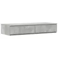 Tiroirs de lit  Gris béton 100x36,5x16,5 cm en bois d'ingénierie