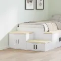Meuble de rangement  Blanc 103x41x40 cm en panneaux de particules