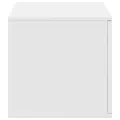 Meuble de rangement  Blanc 103x41x40 cm en panneaux de particules