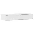 Cadre de lit de rangement Blanc 100x200 cm