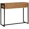 Table Console 90x35x75 cm Bois Massif Acacia