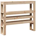 Cadre de lit sans matelas 90x190 cm bois de pin massif