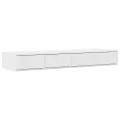 Cadre de lit de rangement Blanc 120x190 cm