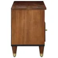 Meuble TV 100x33x46 cm en bois massif de manguier