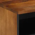 Meuble TV 100x33x46 cm en bois massif de manguier