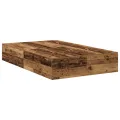 Cadre de lit de rangement  en bois ancien 120x190 cm