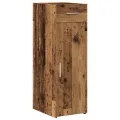 Buffet  en vieux bois 30x42,5x93 cm en bois d'ingénierie