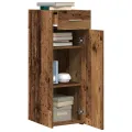 Buffet  en vieux bois 30x42,5x93 cm en bois d'ingénierie