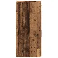 Buffet  en vieux bois 30x42,5x93 cm en bois d'ingénierie