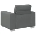Fauteuil  Gris Foncé 59 cm Tissu