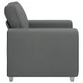 Fauteuil  Gris Foncé 59 cm Tissu