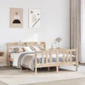 Cadre de lit avec tête de lit sans matelas 120x200 cm