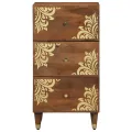Buffet Marron miel Bois massif 40 x 33 x 75 cm Buffet
