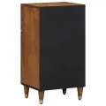 Buffet Marron miel Bois massif 40 x 33 x 75 cm Buffet
