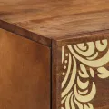 Buffet Marron miel Bois massif 40 x 33 x 75 cm Buffet