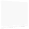 Tissu de remplacement pour auvent pour cadre de 4x3 m blanc