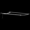Store Rétractable Manuel  avec LED Gris Clair 450x350 cm