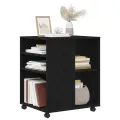 Cabinet de rangement  Chêne noir 60x53x72,5 cm Bois d'ingénierie