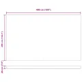 Store Rétractable Automatique Rouge 500x300 cm