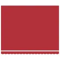 Store rétractable automatique rouge 400x300 cm