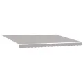 Auvent rétractable automatique  Gris clair 450x300 cm