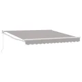 Store Rétractable Manuel  Gris 350x250 cm