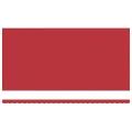 Store rétractable automatique  rouge 600x350 cm