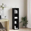 Bibliothèque Chêne noir 36x30x143 cm Bois d'ingénierie