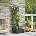 Jardinières  avec système d'irrigation en eau Noir