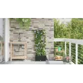 Jardinières  avec système d'irrigation en eau Noir