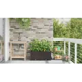 Jardinières  avec système d'irrigation 2 pcs Marron