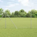 Clôture de Champ  1,6x25 m en Acier Galvanisé