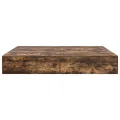 Cadre de lit de rangement  Chêne fumé 200x200 cm