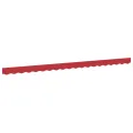 Valance de store pour cadre de 4,5 m Rouge 4,3x0,2 m