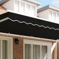 Valance de Store pour Cadre de 6 m Noir 5.8x0.2 m