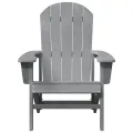 Chaise Adirondack Gris Clair 74x82x91 cm HDPE