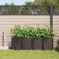 Jardinières  avec système d'irrigation 4 pcs Marron