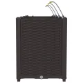 Jardinières  avec système d'irrigation 4 pcs Marron
