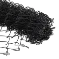 Clôture en Chaînes Set de 2 Gris Métal 25 x 1,5 m Résistant
