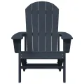 Chaises Adirondack 2 pcs Bleu Marine 74x82x90 cm HDPE