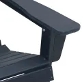 Chaises Adirondack 2 pcs Bleu Marine 74x82x90 cm HDPE