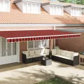 Valance de store pour cadre de 6 m Multicolore 5.8x0.2 m